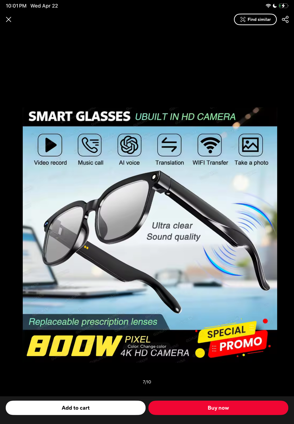 2026 New Smart AI Glasses 1080P HD Video Record Camera ChatGPT Bluetooth Call 32GB ROM Language Translation Music Sunglasses Men