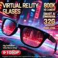 2026 New Smart AI Glasses 1080P HD Video Record Camera ChatGPT Bluetooth Call 32GB ROM Language Translation Music Sunglasses Men